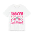 Cancer Zodiac Tee — “Cancer: Late Night and Early Finishers” Floral Astrology Shirt